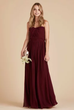 Chicky Convertible Dress - Cabernet