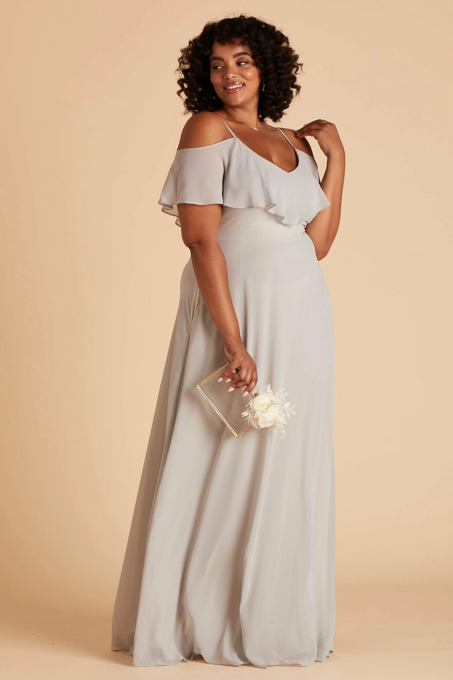 Jane Convertible Dress - Dove Gray 12 Jane Convertible Dress - Dove Gray - Image 12