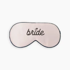 Silk Bride Sleep Mask - Black