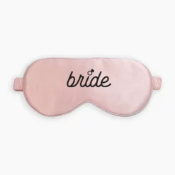 Silk Bride Sleep Mask - Pink