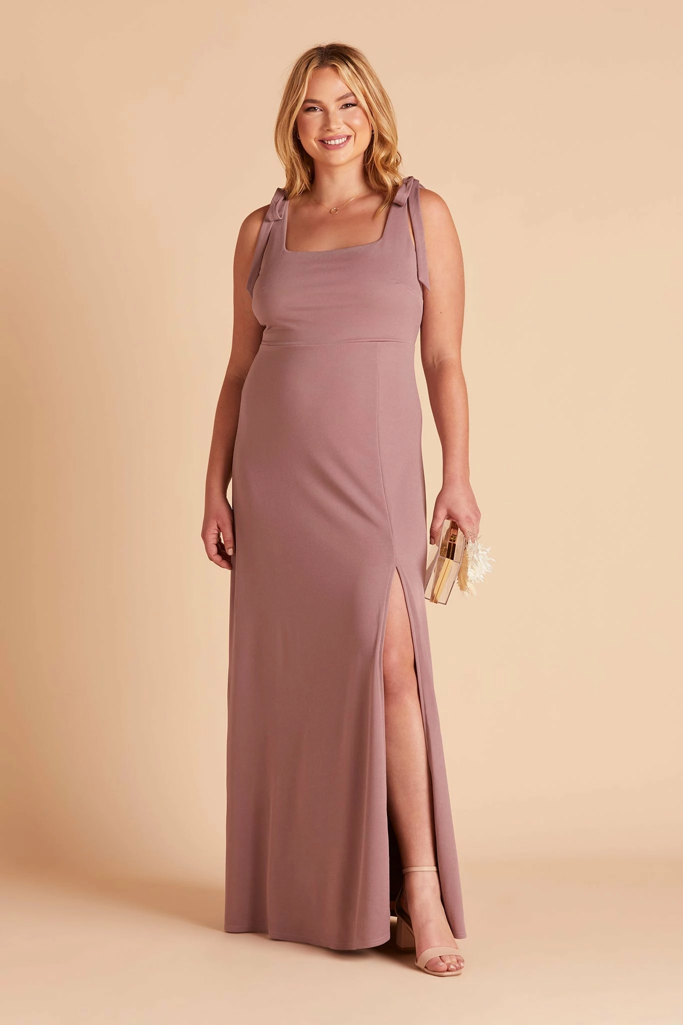 Alex Convertible Dress - Dark Mauve 13 Alex Convertible Dress - Dark Mauve - Image 13