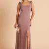 Alex Convertible Dress - Dark Mauve