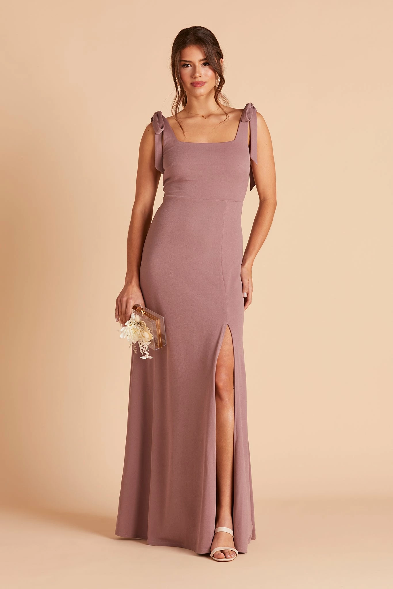Alex Convertible Dress - Dark Mauve 1 Alex Convertible Dress - Dark Mauve