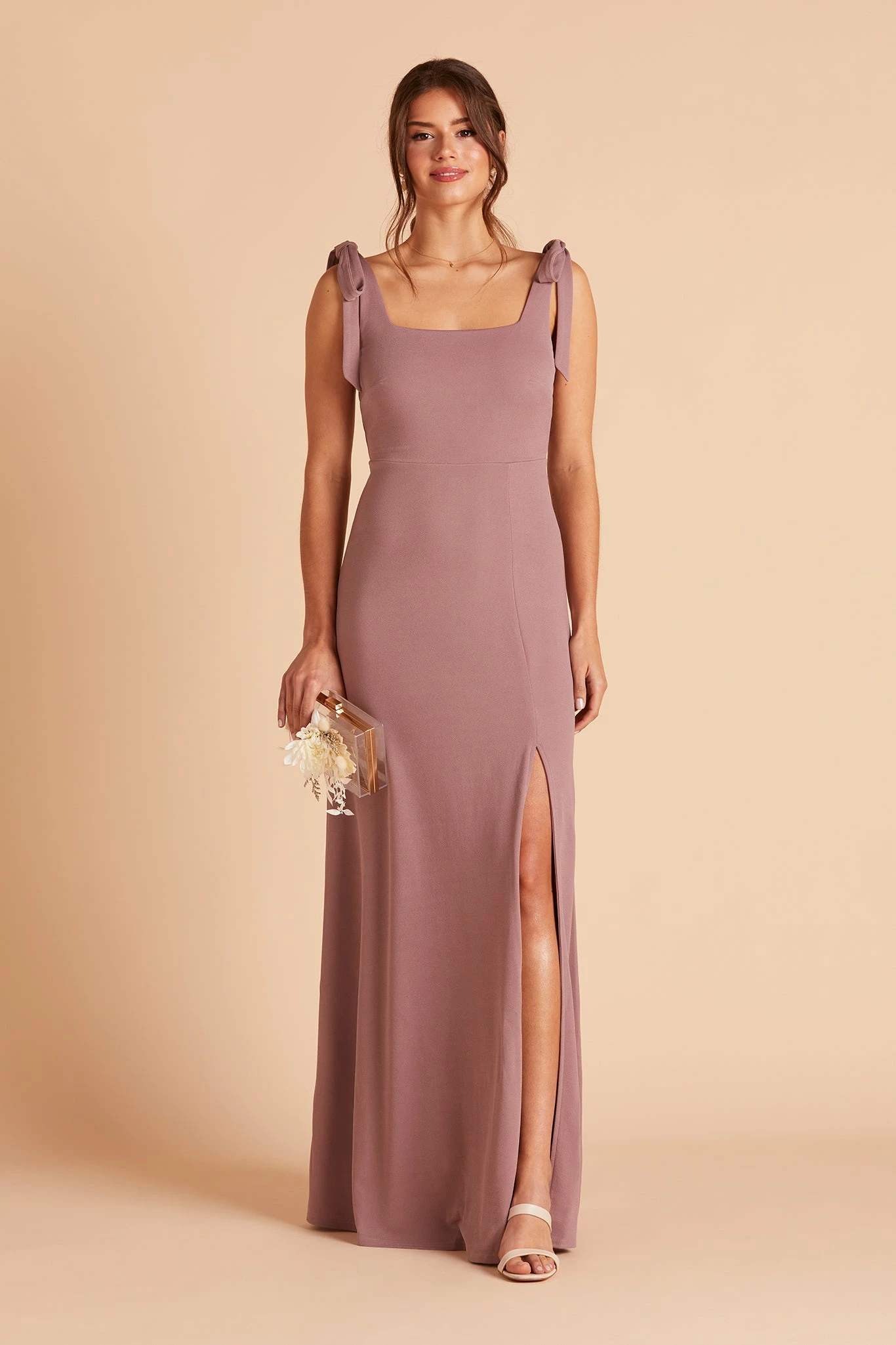Alex Convertible Dress - Dark Mauve 7 Alex Convertible Dress - Dark Mauve - Image 7