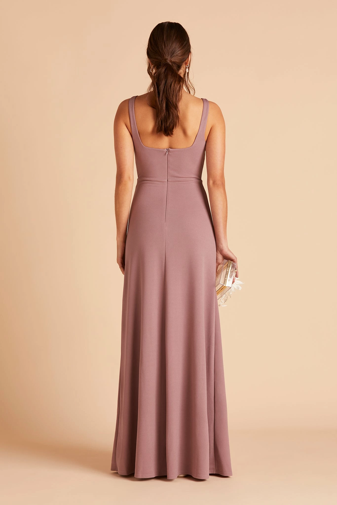 Alex Convertible Dress - Dark Mauve 8 Alex Convertible Dress - Dark Mauve - Image 8