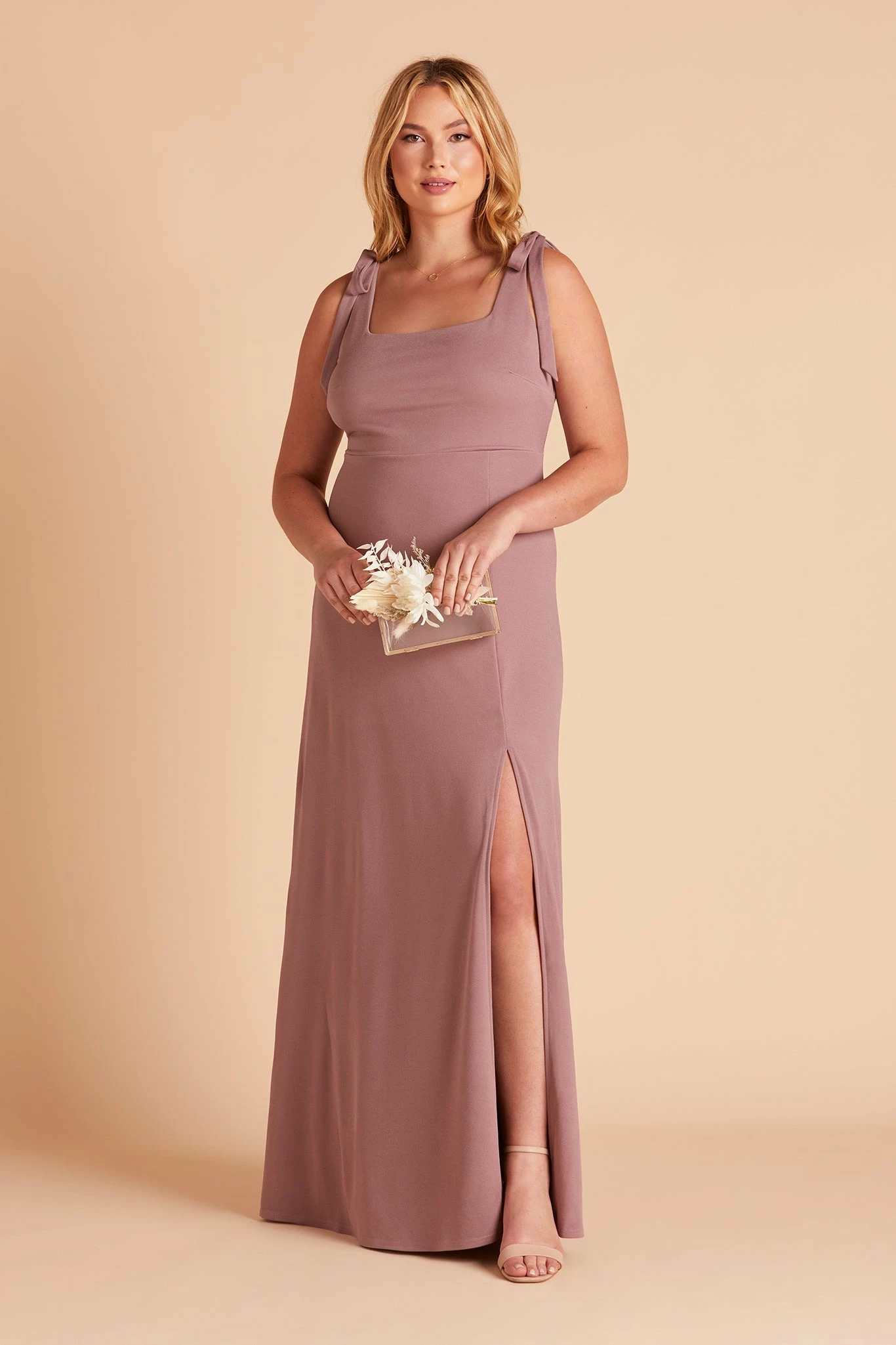 Alex Convertible Dress - Dark Mauve 16 Alex Convertible Dress - Dark Mauve - Image 16