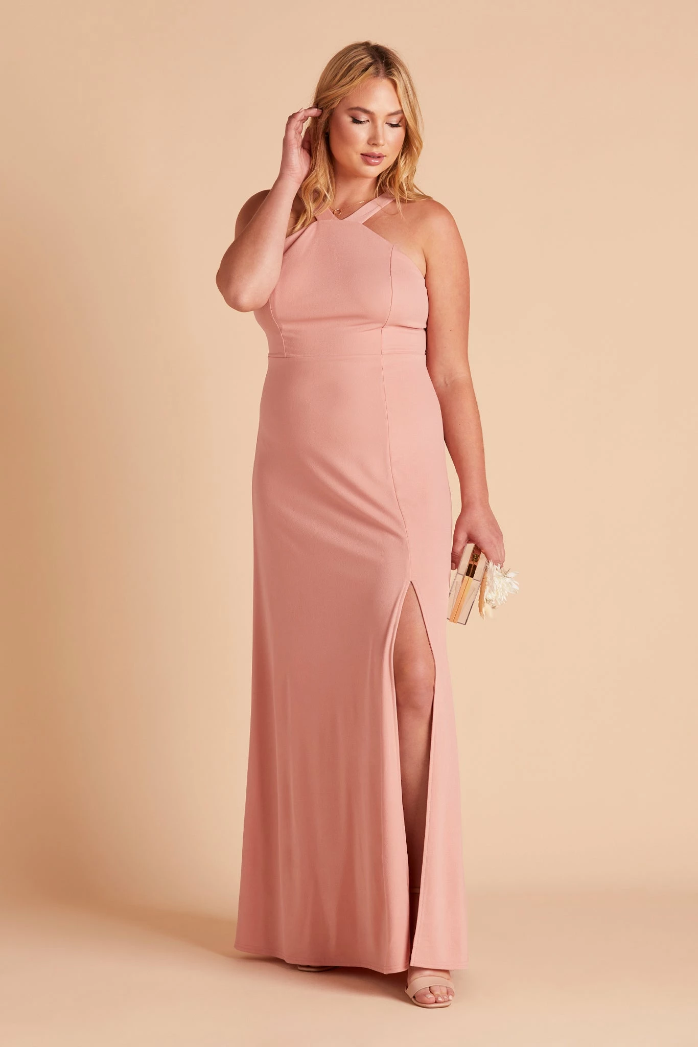 Gene Dress - Dusty Rose 10 Gene Dress - Dusty Rose - Image 10