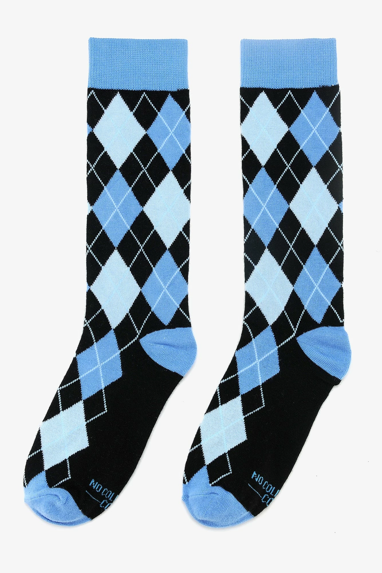 Argyle Groomsmen Socks By No Cold Feet - Blue 2 Argyle Groomsmen Socks By No Cold Feet - Blue - Image 2
