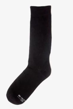 Solid Groomsmen Socks By No Cold Feet - Black