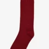 Solid Groomsmen Socks By No Cold Feet - Burgundy