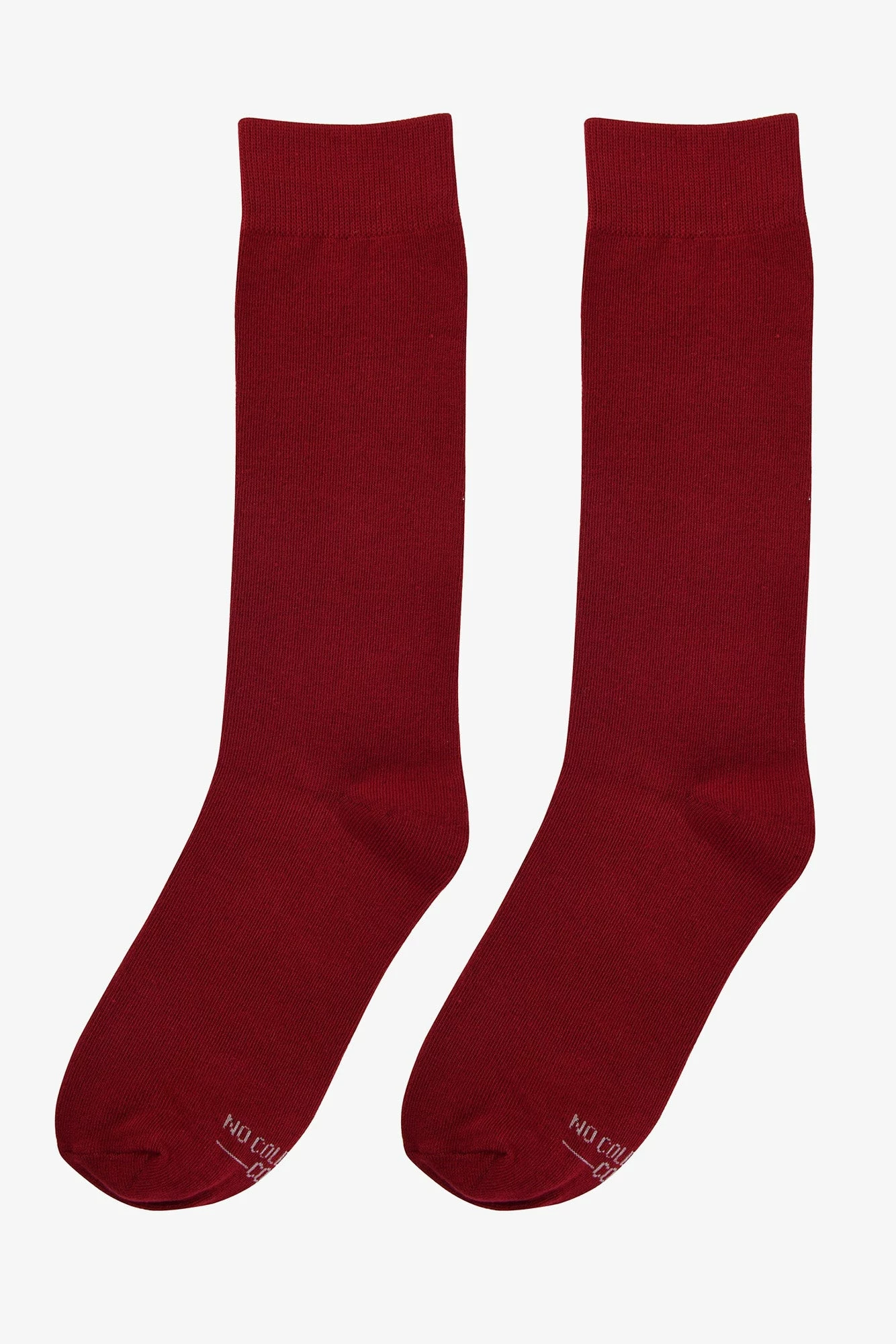 Solid Groomsmen Socks By No Cold Feet - Burgundy 3 Solid Groomsmen Socks By No Cold Feet - Burgundy - Image 3