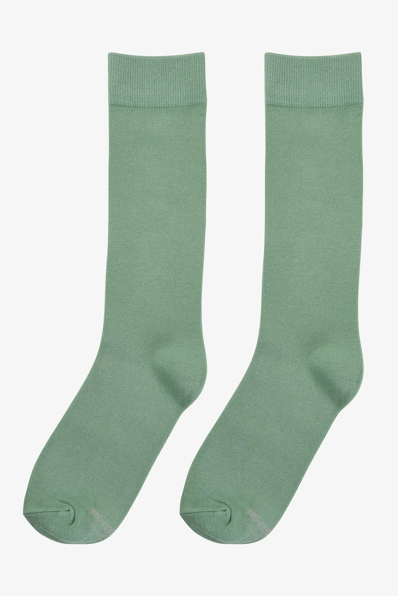 Solid Groomsmen Socks By No Cold Feet - Green 2 Solid Groomsmen Socks By No Cold Feet - Green - Image 2