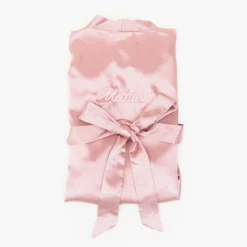 Claudine Lace Robe - Dusty Rose -US Skirt Sales 2024 BIRDYGREY SILKROBES1346.RT