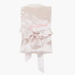 Claudine Lace Robe - Pale Blush -US Skirt Sales 2024 BIRDYGREY SILKROBES1352.RT