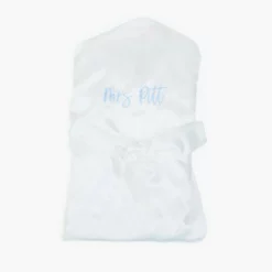 Claudine Lace Robe - White -US Skirt Sales 2024 BIRDYGREY SILKROBES1375.RT