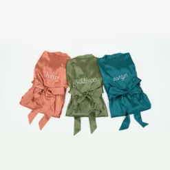 Claudine Lace Robe - Emerald -US Skirt Sales 2024 BIRDYGREY SILKROBES1408.CROPPED.RT