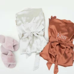 Claudine Lace Robe - Terracotta -US Skirt Sales 2024 BIRDYGREY SILKROBES1424.CROPPED.RT d195cdbf 3401 49ff a5b0 760f108319e9