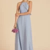 Jules Dress - Dusty Blue