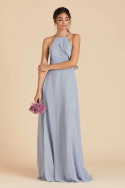 Jules Dress - Dusty Blue