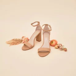 Mary High Chunky Heel - Nude Latte -US Skirt Sales 2024 BIRDYGREY SHOEHERO0457.RT .CROPPED