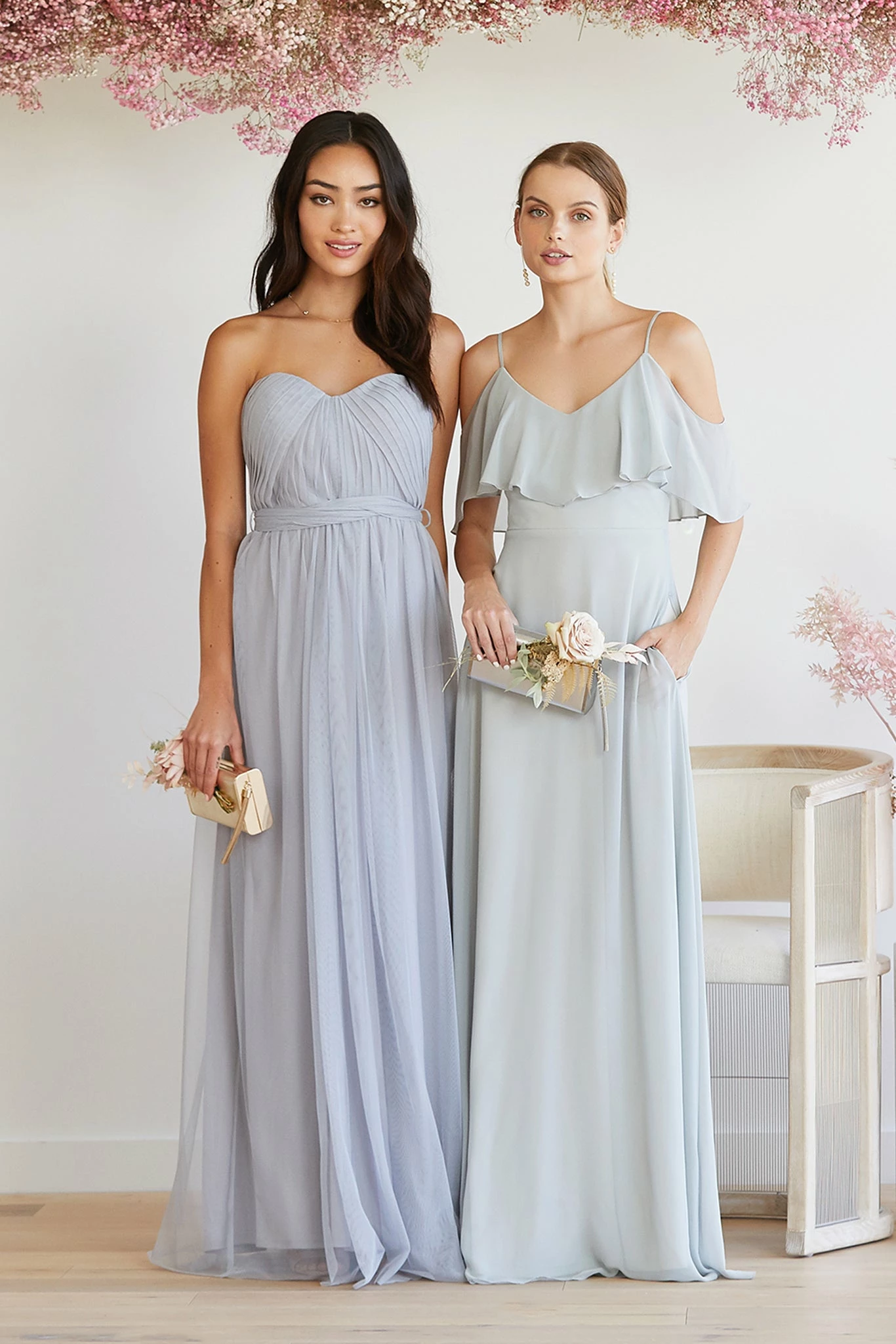 Jane Convertible Dress - Dove Gray 2 Jane Convertible Dress - Dove Gray - Image 2