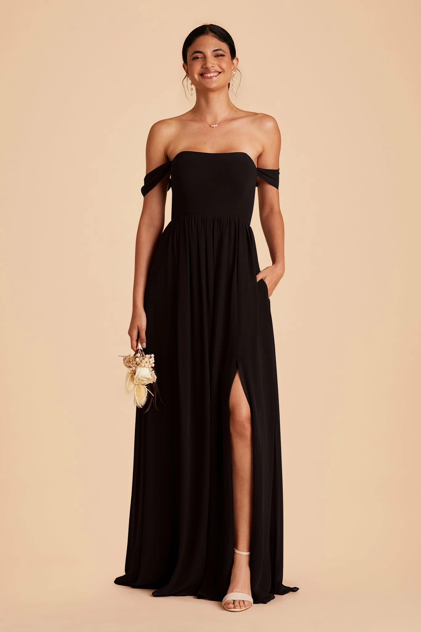 August Convertible Dress - Black 6 August Convertible Dress - Black - Image 6