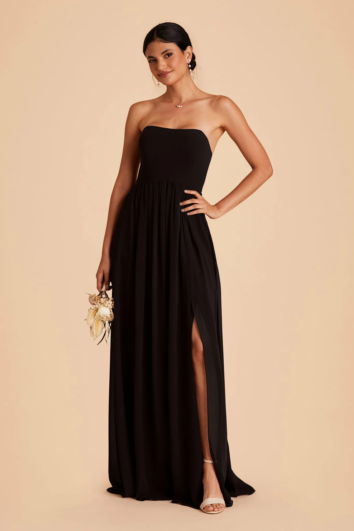 August Convertible Dress - Black 2 August Convertible Dress - Black - Image 2