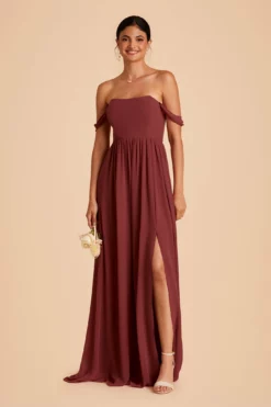 August Convertible Dress - Rosewood