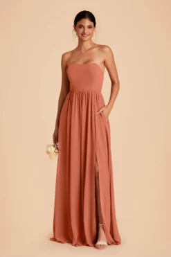 August Convertible Dress - Terracotta 18 August Convertible Dress - Terracotta -US Skirt Sales 2024 BIRDY GREY AUGUST CONVERTIBLE BRIDESMAID DRESS TERRACOTTA 03