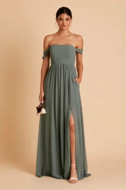 August Convertible Dress - Sea Glass -US Skirt Sales 2024 BIRDY GREY AUGUST CONVERTIBLE BRIDESMAID JUMPSUIT SEA GLASS 02