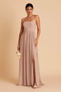 August Convertible Dress - Taupe -US Skirt Sales 2024 BIRDY GREY AUGUST CONVERTIBLE BRIDESMAID JUMPSUIT TAUPE 04