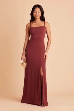 Benny Crepe Dress - Rosewood 13 Benny Crepe Dress - Rosewood -US Skirt Sales 2024 BIRDY GREY BENNY BRIDESMAID DRESS ROSEWOOD 02