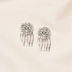 Capri Floating Crystal Hair Pins -US Skirt Sales 2024 BIRDY GREY CAPRI FLOATING CRYSTAL HAIR PINS SILVER 02 scaled