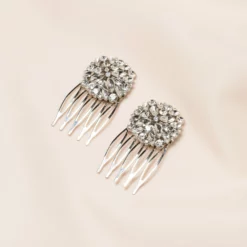 Capri Floating Crystal Hair Pins