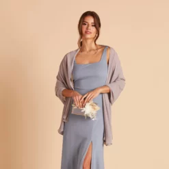 Chiffon Shawl - Gray