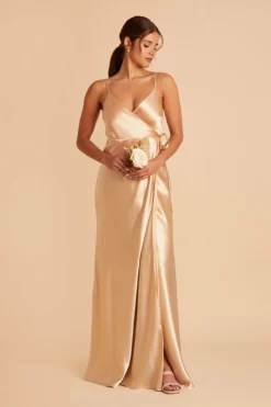 Cindy Shiny Satin Dress - Gold -US Skirt Sales 2024 BIRDY GREY CINDY BRIDESMAID DRESS GOLD 02 436a4c3c 67a0 455a a9fb bd96d89b9448