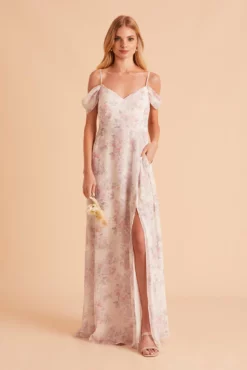 Devin Convertible Dress - Blush Bouquet