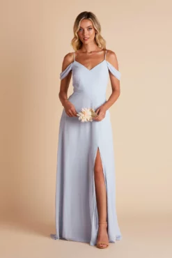 Devin Convertible Dress - Ice Blue -US Skirt Sales 2024 BIRDY GREY DEVIN CONVERTIBLE BRIDESMAID DRESS ICE BLUE 02