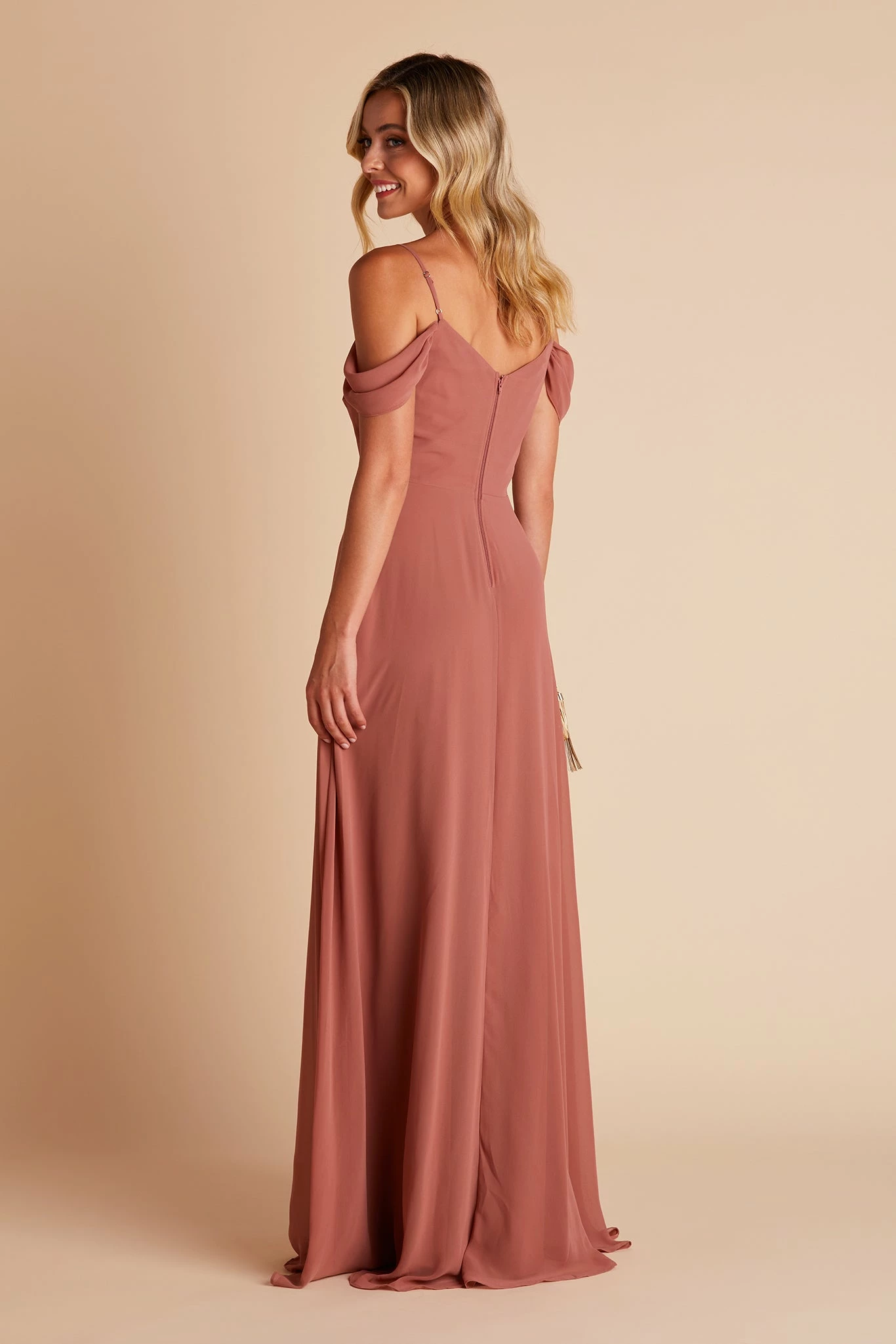 Devin Convertible Dress - Desert Rose 8 Devin Convertible Dress - Desert Rose - Image 8