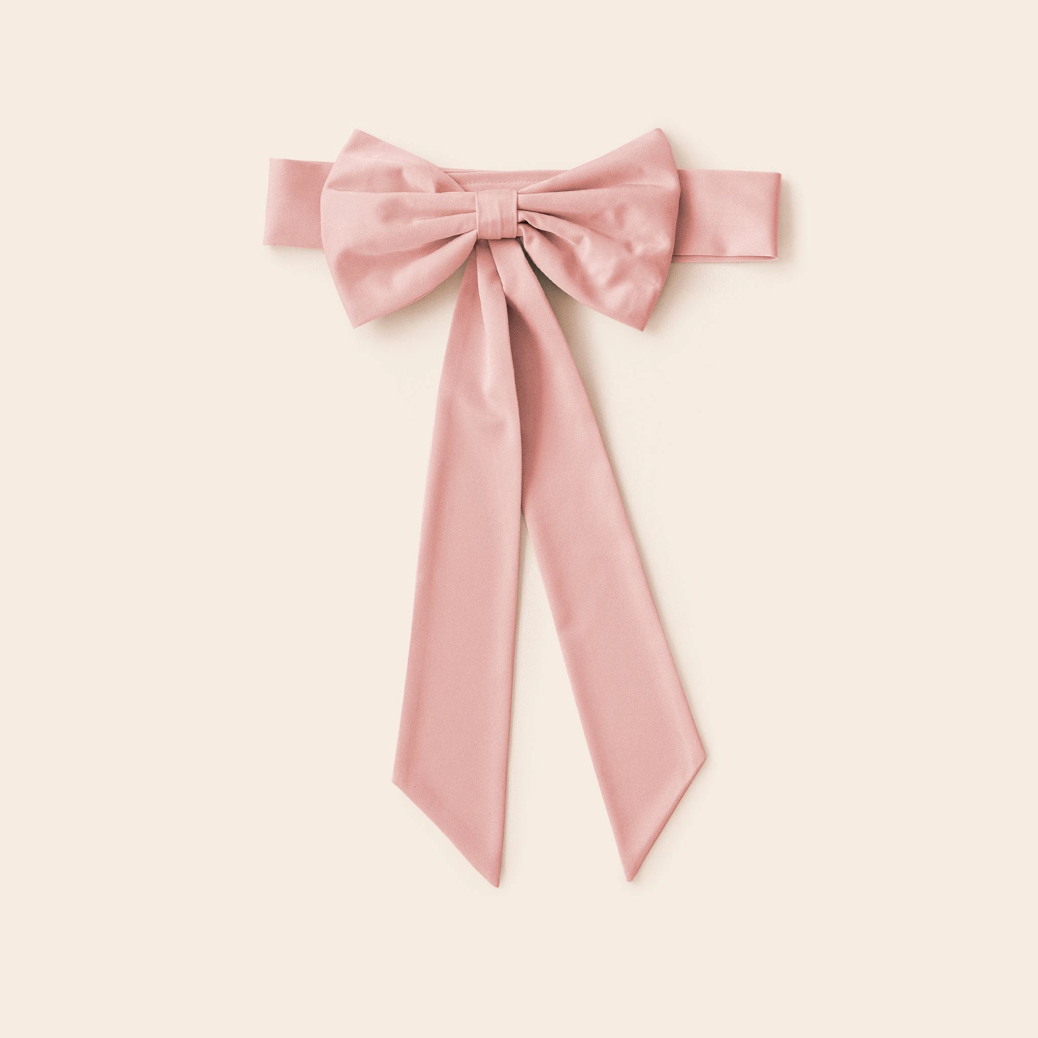 Liz Flower Girl Sash - Sheen Light Pink 1 Liz Flower Girl Sash - Sheen Light Pink