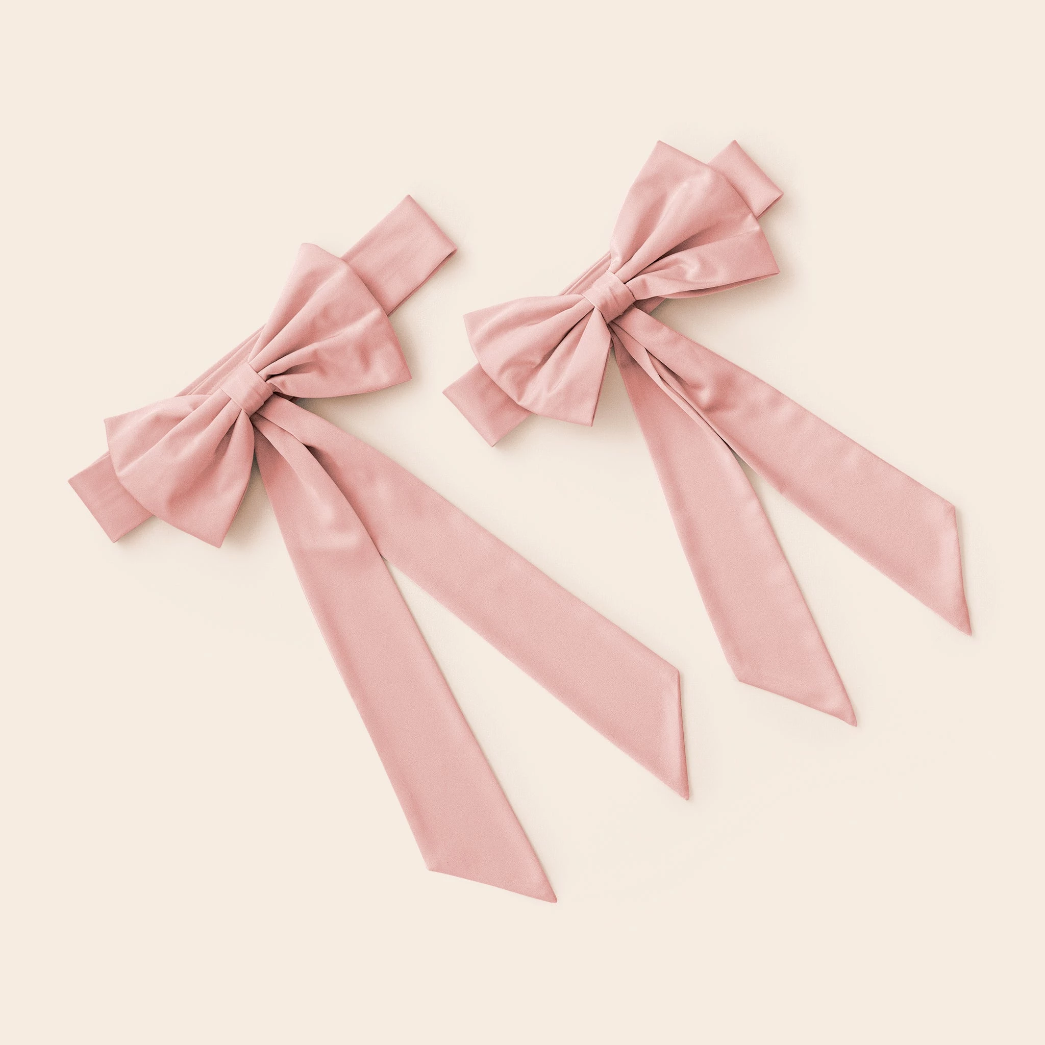 Liz Flower Girl Sash - Sheen Light Pink 3 Liz Flower Girl Sash - Sheen Light Pink - Image 3