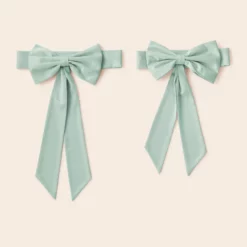Liz Flower Girl Sash - Sheen Light Green -US Skirt Sales 2024 BIRDY GREY ELIZABETH FLOWER GIRL SASH SAGE 04