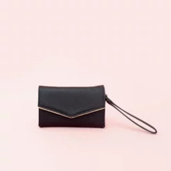 Envelope Clutch - Black