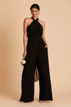 Gigi Convertible Jumpsuit - Black