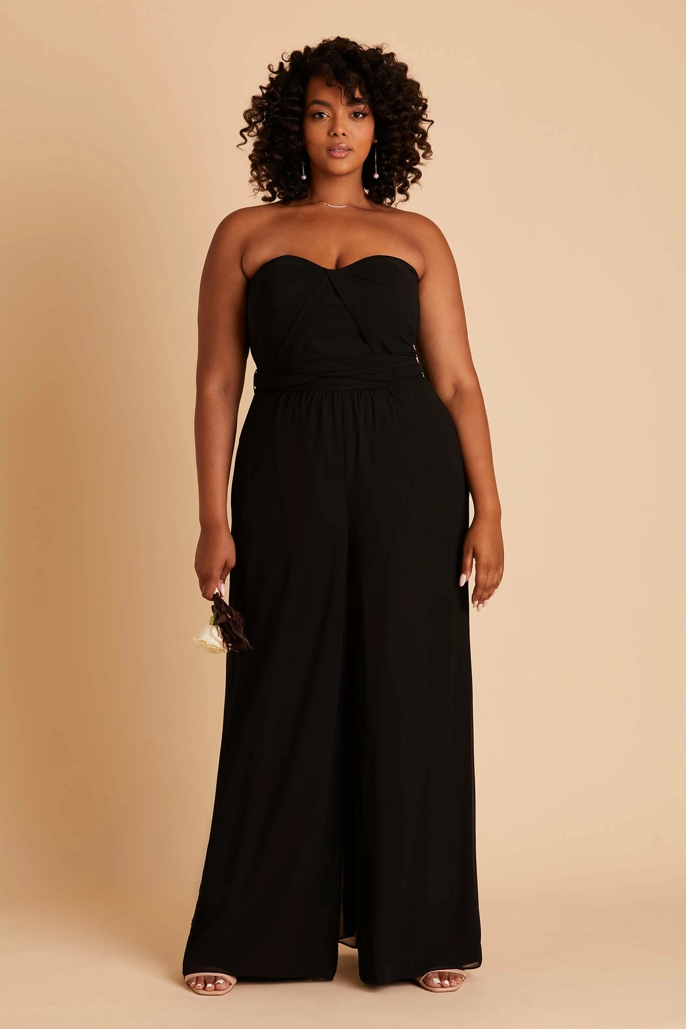 Gigi Convertible Jumpsuit - Black - Image 11