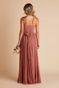 Grace Convertible Dress - Desert Rose -US Skirt Sales 2024 BIRDY GREY GRACE CONVERTIBLE SLIT BRIDESMAID DRESS DESERT ROSE 07