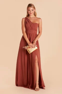 Grace Convertible Dress - Spice -US Skirt Sales 2024 BIRDY GREY GRACE CONVERTIBLE SLIT BRIDESMAID DRESS SPICE 07