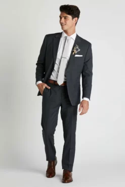 Simon Necktie - Dove Gray -US Skirt Sales 2024 BIRDY GREY GROOMSMAN DOVE GRAY SIMON NECKTIE 02 scaled