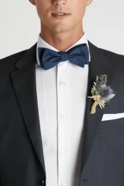 Daniel Bow Tie - Slate Blue