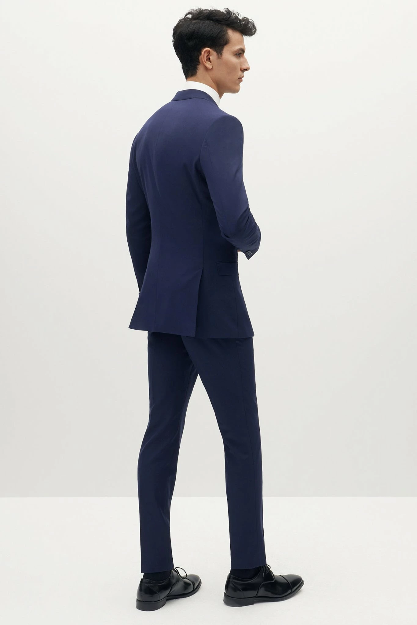 Brilliant Blue Suit Pants By SuitShop 4 Brilliant Blue Suit Pants By SuitShop - Image 4